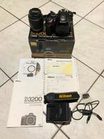 Nikon D3200 + nikkor 18-55 af vr Digitale camera, Audio, Tv en Foto, Nieuw
