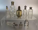 8 x parfumfles (3 x met zilver) - Bouteille de parfum (8) -, Antiek en Kunst