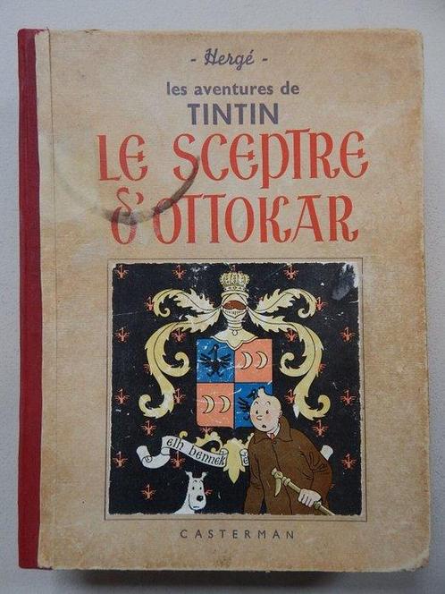 Tintin T8 - Le sceptre dOttokar N&B (A7) - C - 1 Album -, Livres, BD