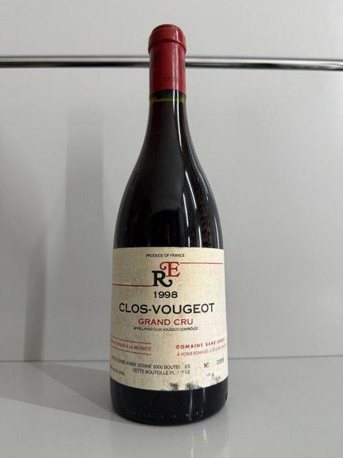 1998 Domaine René Engel - Clos Vougeot Grand Cru - 1 Fles, Verzamelen, Wijnen