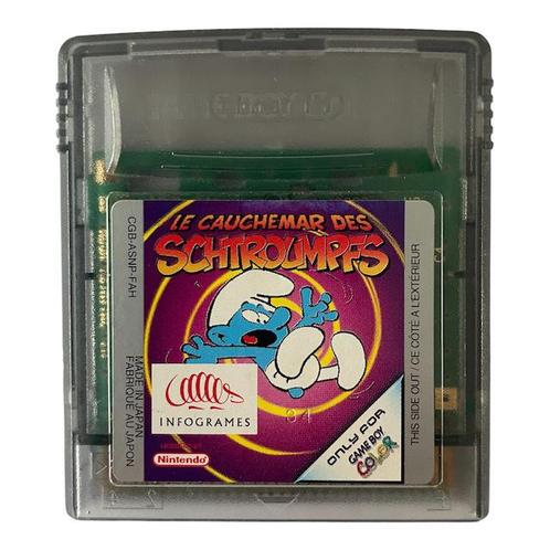 Les Cauchemar Des Schtroumpfs - FAH (Losse Cassette) (GBC), Games en Spelcomputers, Games | Nintendo Game Boy, Verzenden