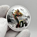 Tuvalu. 1 Dollar 2013 – Dragons of Legend: Chinese Dragon –