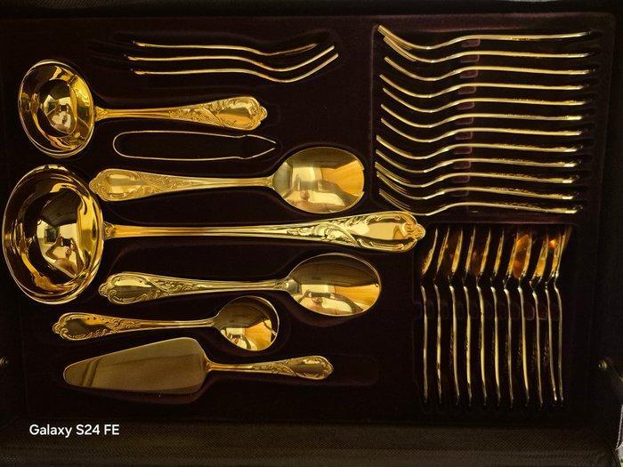 Ande - Nivella - Bestekset (72) - Verguld - 23/24 Hart, Antiek en Kunst, Antiek | Meubels | Tafels