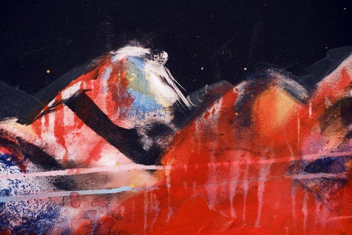 Jaume Muñoz (1977) - the days run away like wild horses XL, Antiquités & Art, Art | Peinture | Moderne