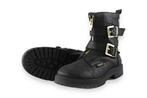 Vingino Biker boots in maat 36 Zwart | 5% extra korting, Verzenden, Jongen of Meisje, Schoenen, Zo goed als nieuw