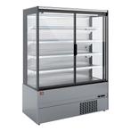Gekoeld wandmeubel, zelfbediening, klapdeuren - FULL INOX, Elektronische apparatuur, Vriezers en Diepvrieskisten, Ophalen of Verzenden