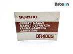 Livret dinstructions Suzuki DR 400 S 1980-1981 (DR400)