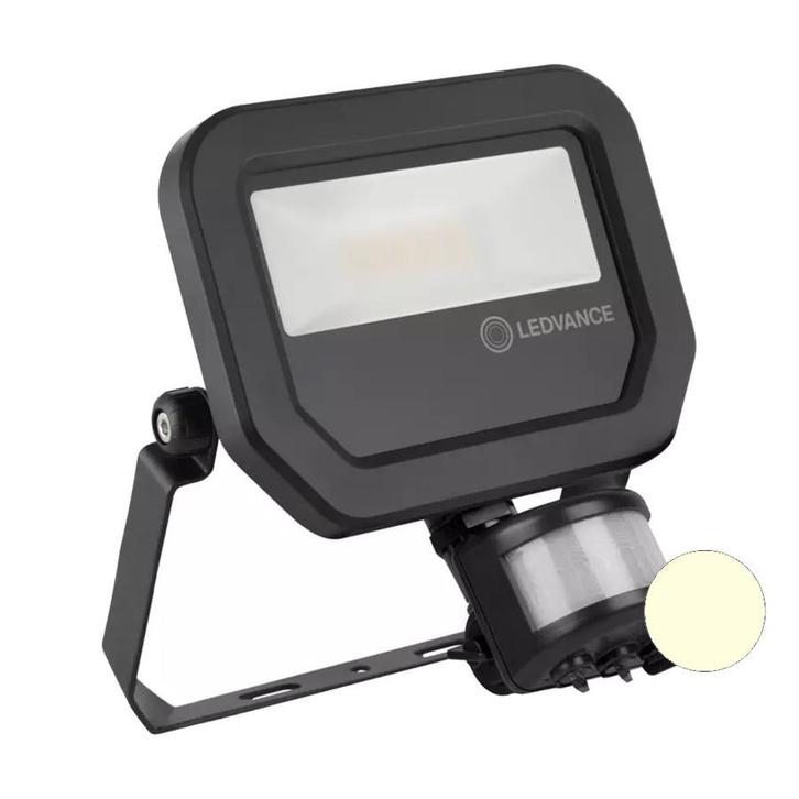 Ledvance 10W LED Bouwlamp 230V + Sensor 3000K, Doe-het-zelf en Bouw, Bouwverlichting, Nieuw, Ophalen of Verzenden