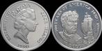 Cook Islands 10 dollars 1990- 500 years of America Brons, Postzegels en Munten, Munten | Amerika, Verzenden