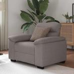 vidaXL Sofastoel Taupe 60 cm Stof, Huis en Inrichting, Zetels | Zetels, Verzenden, Nieuw