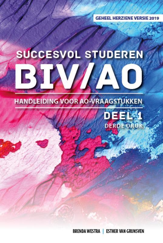 Succesvol Studeren voor BIV/AO / Handleiding voor, Boeken, Economie, Management en Marketing, Gelezen, Verzenden