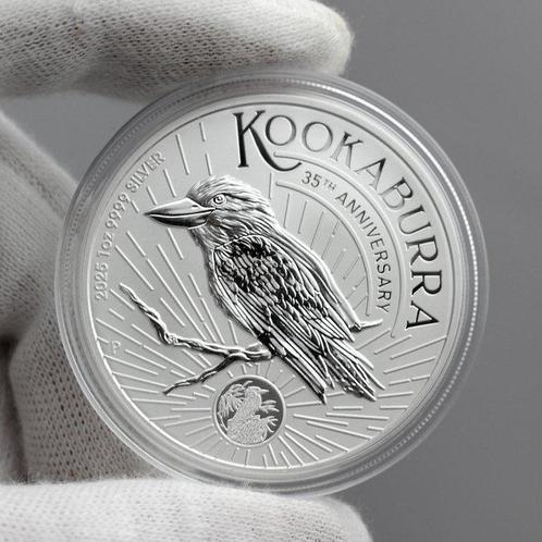 Australië. 1 Dollar 2025 Kookaburra 1 oz (.999)  (Zonder, Postzegels en Munten, Munten | Europa | Niet-Euromunten