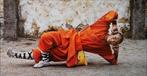 Steve McCurry (1950–) - Young monk practicing Shaolin,, Antiek en Kunst