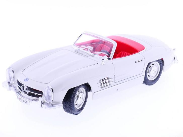 Schaal 1:18 Bburago 3023 Mercedes 300 SL 1957 #189, Hobby en Vrije tijd, Modelauto's | 1:18, Gebruikt, Ophalen of Verzenden