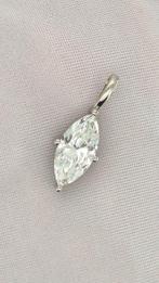 Pendentif - 18 carats Or blanc - 2.54ct. tw. Diamant