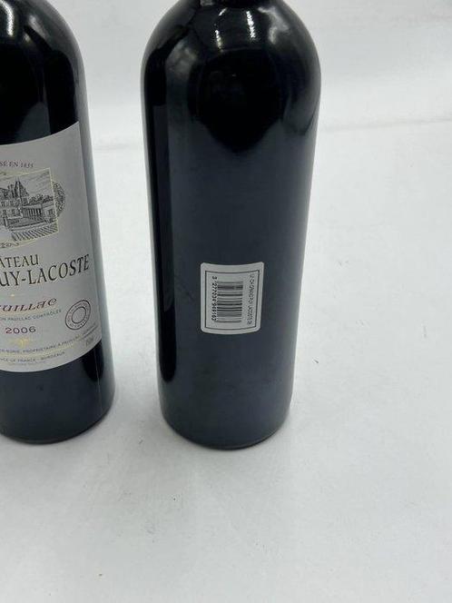 2006 Chateau Grand-Puy Lacoste - Pauillac Grand Cru - 2, Verzamelen, Wijnen