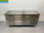 HCB RVS Koelwerkbank 6 laden 179,5 cm 230V Horeca, Zakelijke goederen, Ophalen of Verzenden, Nieuw in verpakking