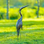 sculptuur, Purper reiger - 700 mm - Metaal