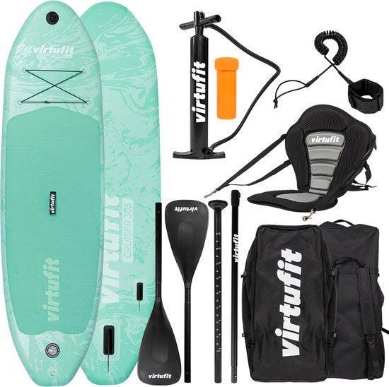 2dekans | VirtuFit Supboard Cruiser 305 – Opblaasbaar SUP, Watersport en Boten, Suppen, Ophalen of Verzenden