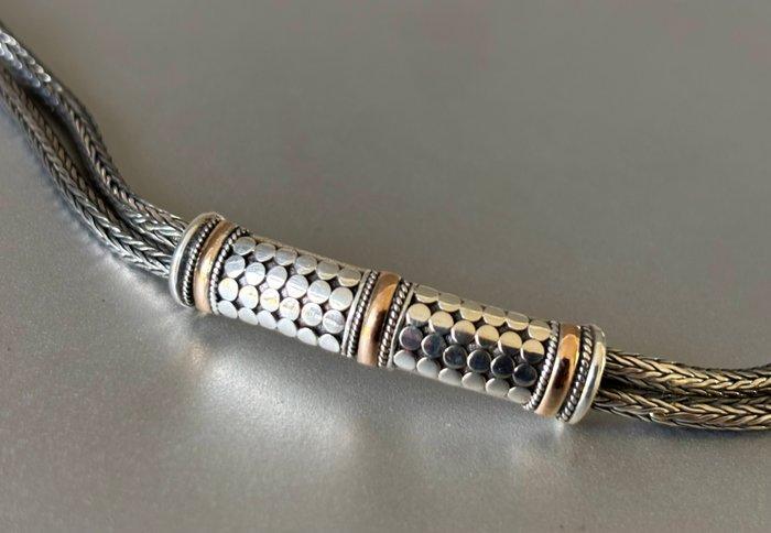 Zonder Minimumprijs - Armband Zilver, 18 karaats goud, Handtassen en Accessoires, Armbanden