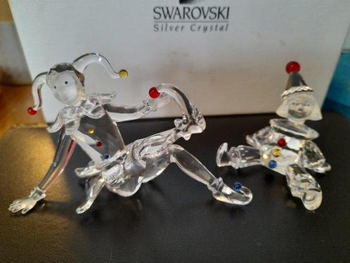 Swarovski - Figurine - Jester - 275555 + Puppet - 217207 -, Antiek en Kunst, Curiosa en Brocante