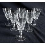 Baccarat - Wijnglas (6) - Carcassonne-model - Kristal