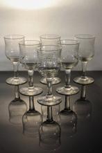 Baccarat - Wijnglas (6) - Glas, Antiek en Kunst