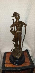 Aibert - sculptuur, Diana hunting goddess - 8 kg - 48 cm -, Antiek en Kunst