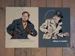 Jacobs, E.P. - 2 x Sérigraphie - Blake & Mortimer - Archives