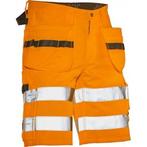 Jobman werkkledij workwear - 2207 shorts high-vis hp c46