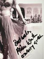 Alison Worth as Octopussy girl handsigned photo with BBC, Nieuw
