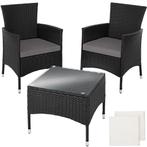 tectake Wicker zitgroep Luzern 2+1 met kussenhoezen in 2 kle, Tuin en Terras, Tuinsets en Loungesets, Verzenden, Nieuw