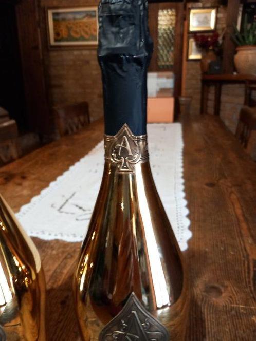 Armand de Brignac, Ace of Spade Gold - Champagne Brut - 2, Verzamelen, Wijnen