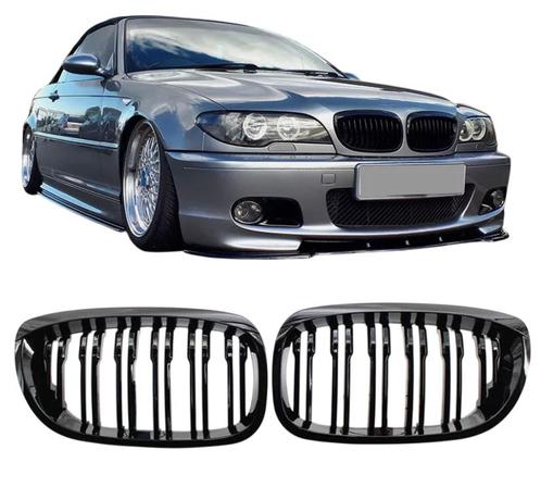 Grillen set | Nieren | BMW 3-series | E46 coupe-cabriolet |, Auto-onderdelen, Carrosserie, Nieuw, BMW, Verzenden