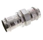 Raccord union à sertir - 54mm femelle - Acier inoxydable à, Bricolage & Construction, Verzenden