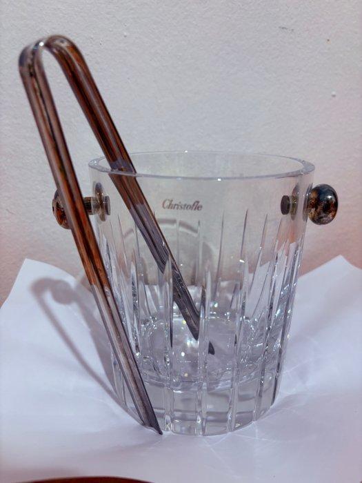 Christofle - Ijsemmer - Iriana - Kristal, Verzilverd, Antiek en Kunst, Antiek | Meubels | Tafels