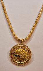 Halsketting - 18 karaat Roségoud, Geel goud - Grande Dea