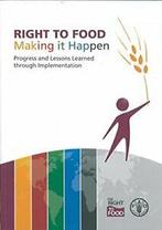 Right to Food: Progress and Lessons Learned through, Food and Agriculture Organization of the United Nations, Verzenden