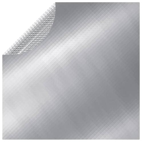 vidaXL Zwembadhoes 455 cm PE zilverkleurig, Tuin en Terras, Zwembaden, Nieuw, Verzenden