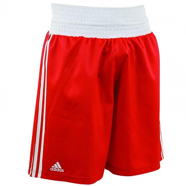 Adidas Amateur Boksbroek Vechtsportbroek Rood Wit, Kleding | Heren, Sportkleding, Rood, Maat 56/58 (XL), Nieuw, Vechtsport, Verzenden