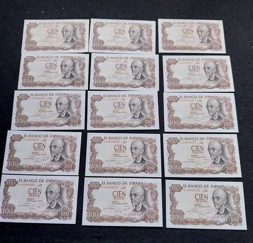 Espagne. - 30 x 100 Pesetas 1970 - Pick 152  (Sans Prix de, Postzegels en Munten, Munten | Nederland