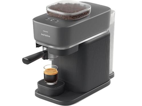 Philips - Semi automatische espressomachine - Zwart, Elektronische apparatuur, Koffiezetapparaten, Gemalen koffie, Nieuw, Afneembaar waterreservoir