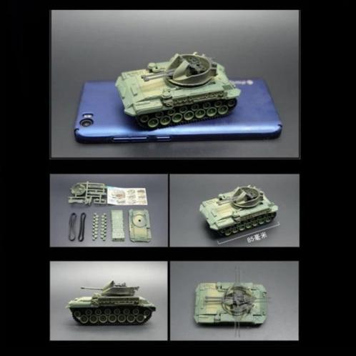 M42 Duster Bouwkit 1:72 Schaalmodel - Amerikaanse Leger Tank, Hobby en Vrije tijd, Modelbouw | Overige, Nieuw, Verzenden