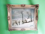 Gies Cosyns X - Winterlandschap in de Vlaamse Ardennen, Antiek en Kunst