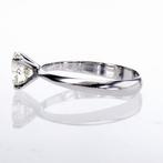 Zonder minimumprijs - Verlovingsring - 14 karaat Witgoud -