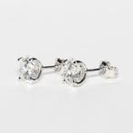 Zonder minimumprijs - Oorbellen - 18 karaat Witgoud -, Nieuw