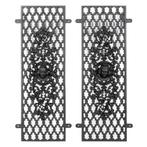 Deurroosters Deurrooster Set Prins &amp; Prinses Raam  Deur, Doe-het-zelf en Bouw, Deuren en Vliegenramen, Minder dan 80 cm, Verzenden