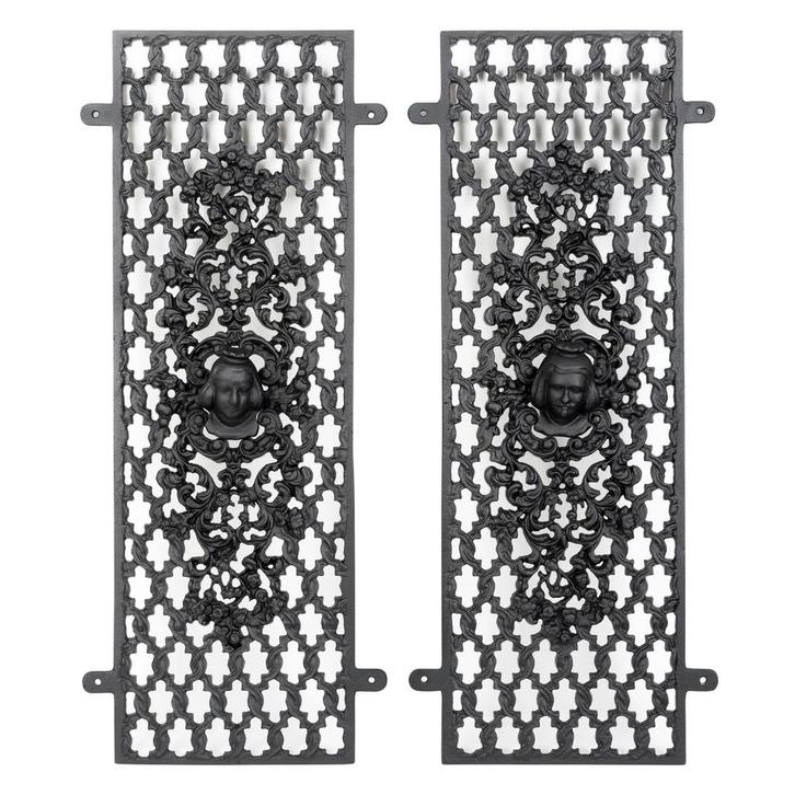 Deurroosters Deurrooster Set Prins &amp; Prinses Raam  Deur, Doe-het-zelf en Bouw, Deuren en Vliegenramen, Vouwdeur, Nieuw, Metaal