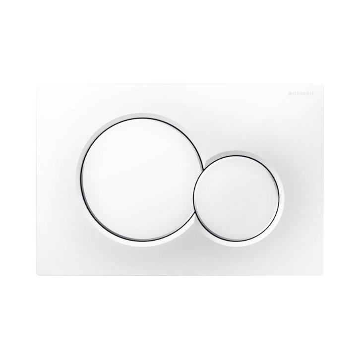 Bedieningsplaat Sigma by Geberit Frontbediening Mat Wit, Doe-het-zelf en Bouw, Sanitair, Overige typen, Nieuw, Ophalen of Verzenden
