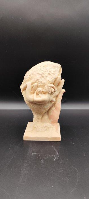A. Santini - Beeldje - La Mano di Dio ( After Auguste Rodin), Antiek en Kunst